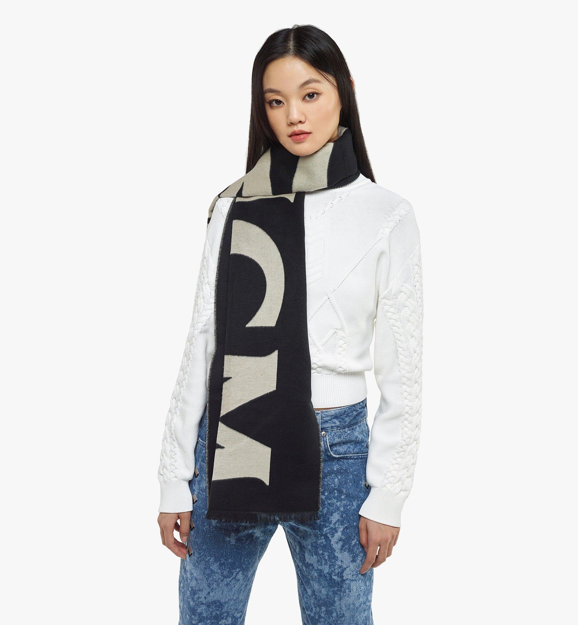MCM Monogram Resilk Shawl - 2