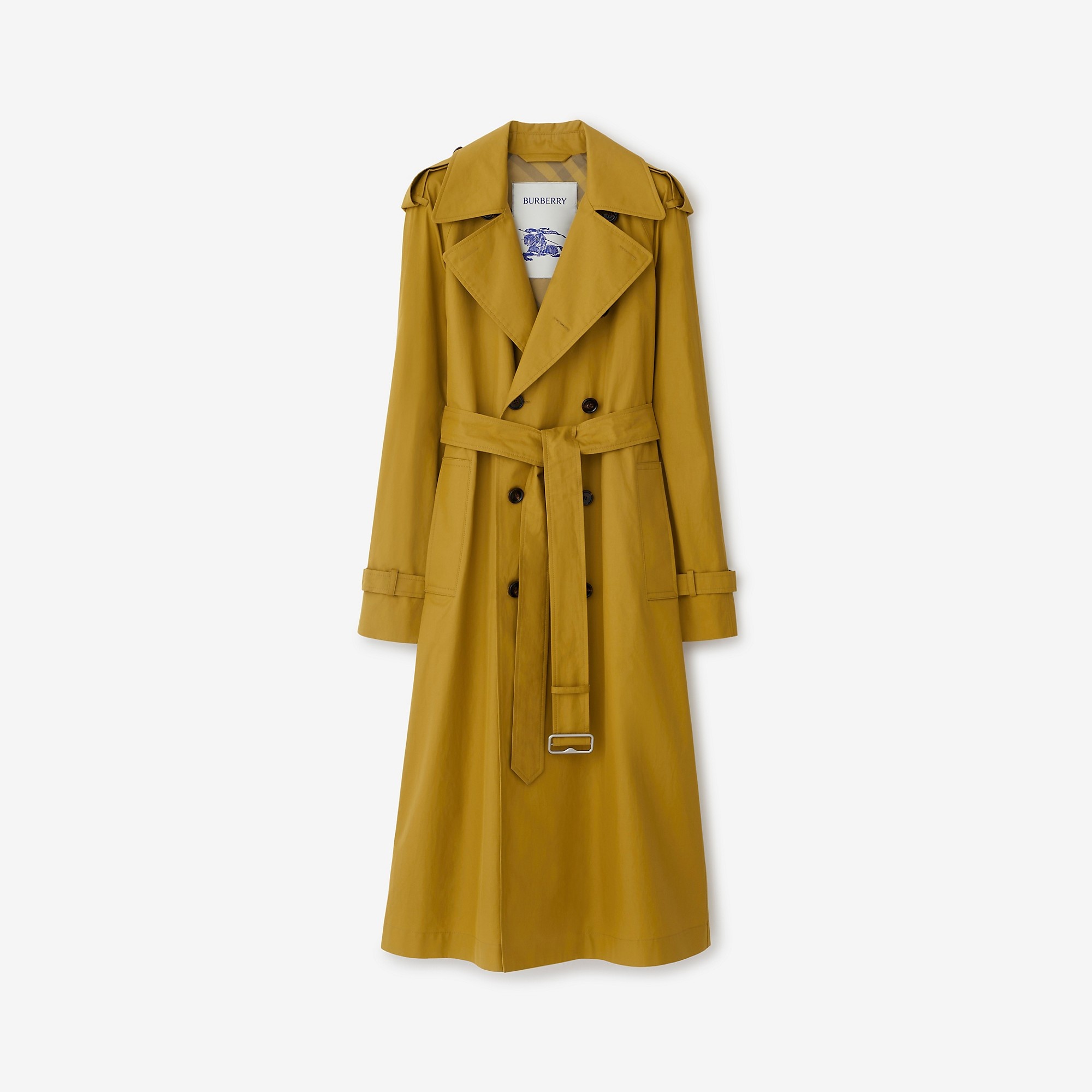 Burberry Long Gabardine Trench Coat | REVERSIBLE