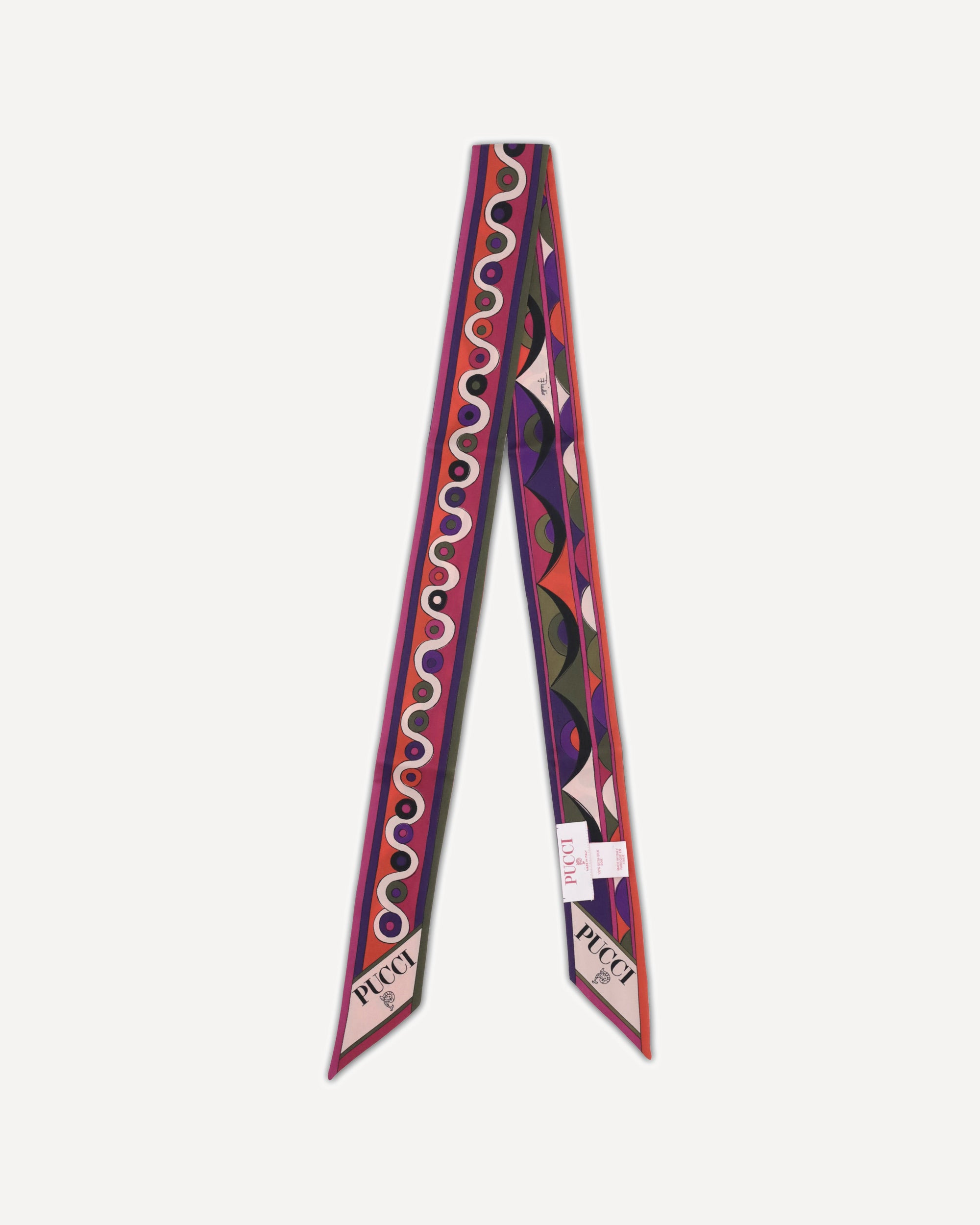 Printed silk Scarf - 2