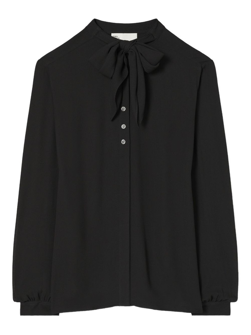 bow georgette blouse 1