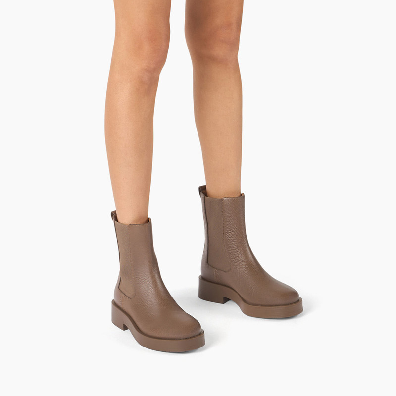 Charlie Leather Ankle Boots 6