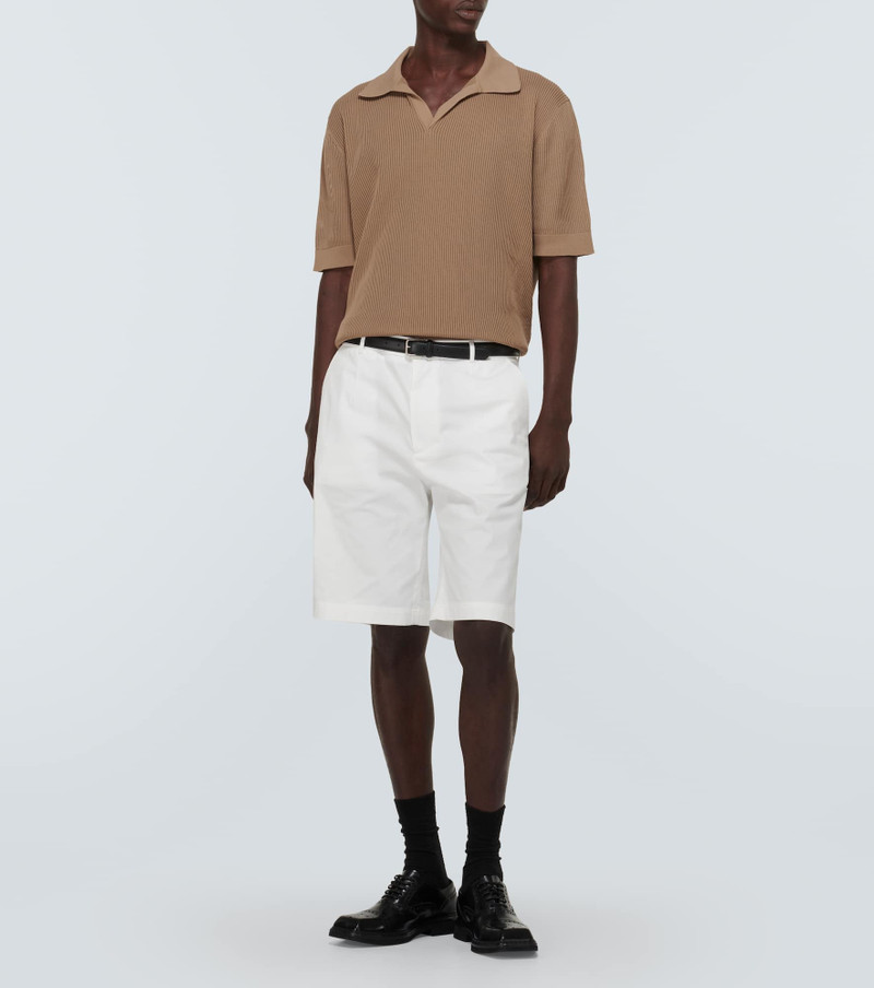 Dolce & Gabbana Cotton-blend Bermuda shorts outlook