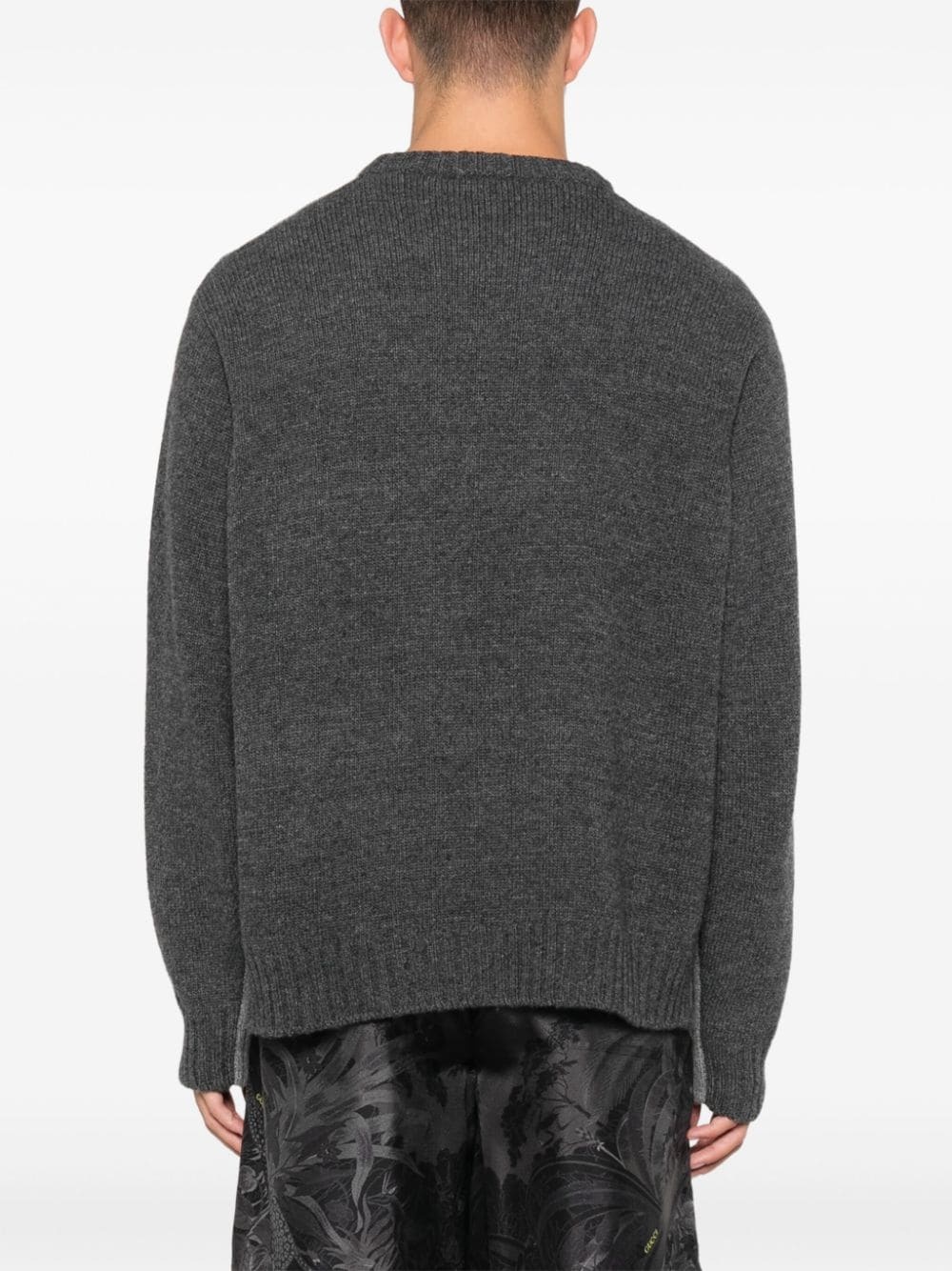 two-tone sweater - 4