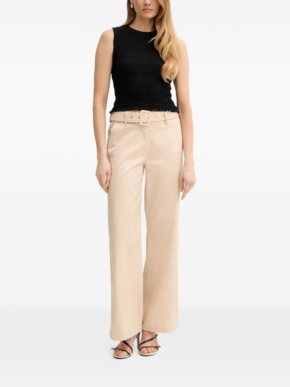 belted trousers - 2