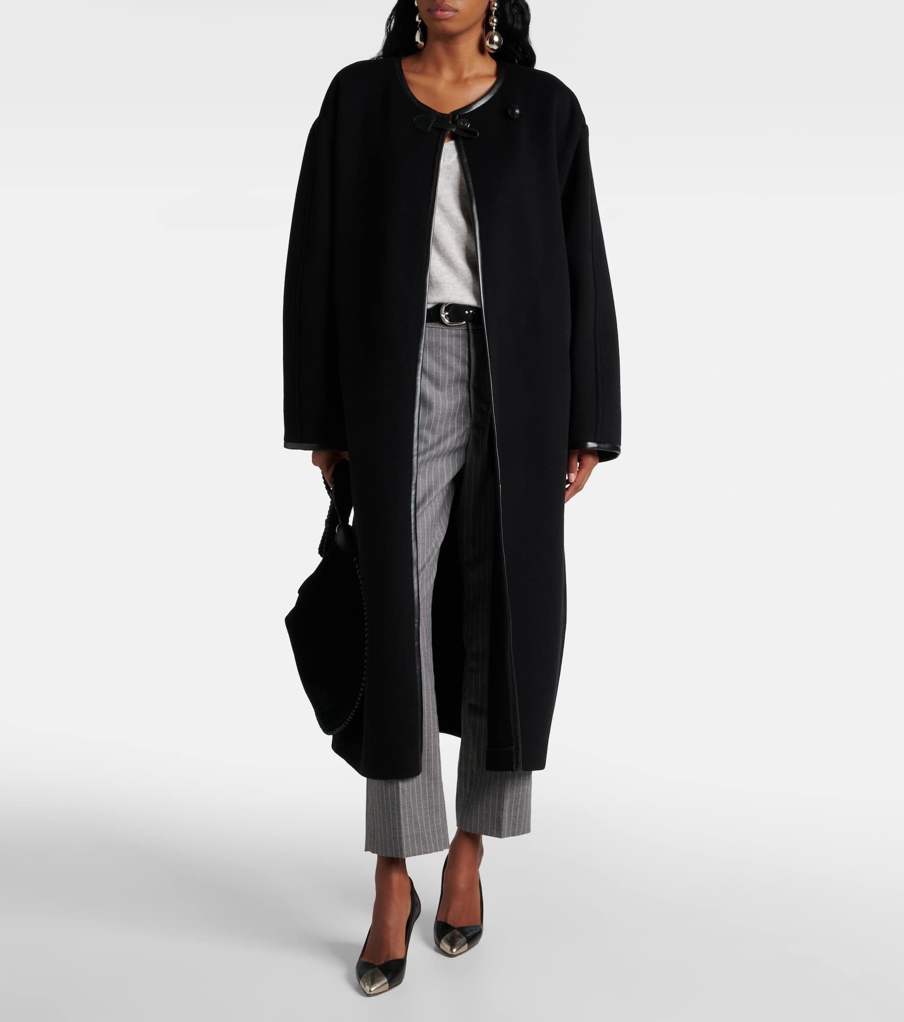 Elza wool and cashmere coat - 2
