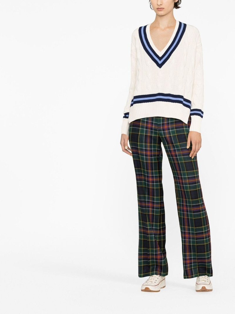 Polo Ralph Lauren cable-knit cricket jumper outlook