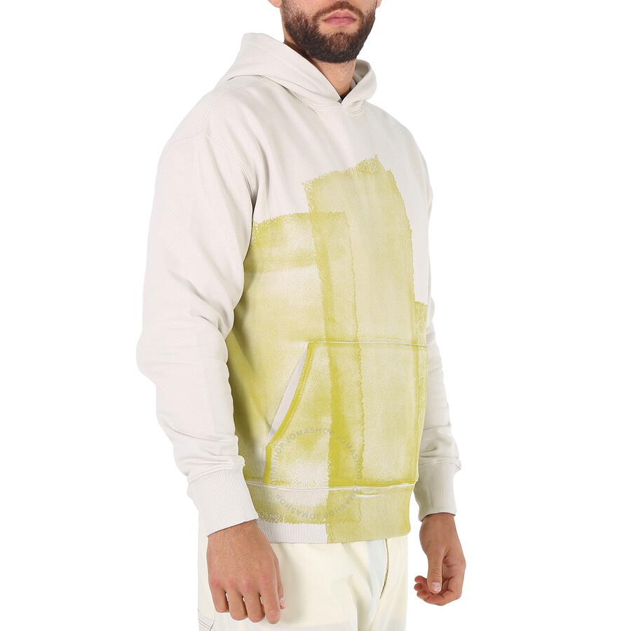 A Cold Wall Men's Bone Cotton Collage Hoodie - 5