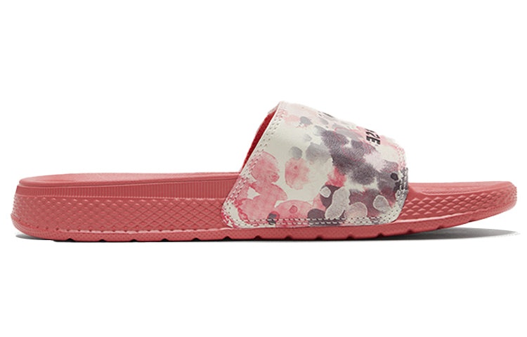 (WMNS) Converse Chuck Taylor All Star Slide Slippers Pink/White 570803C - 2