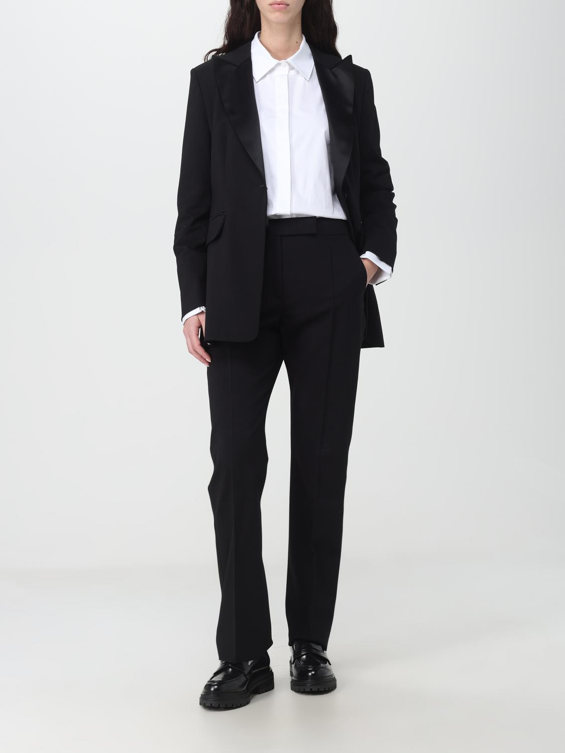 Max Mara Pants Woman Black - 2