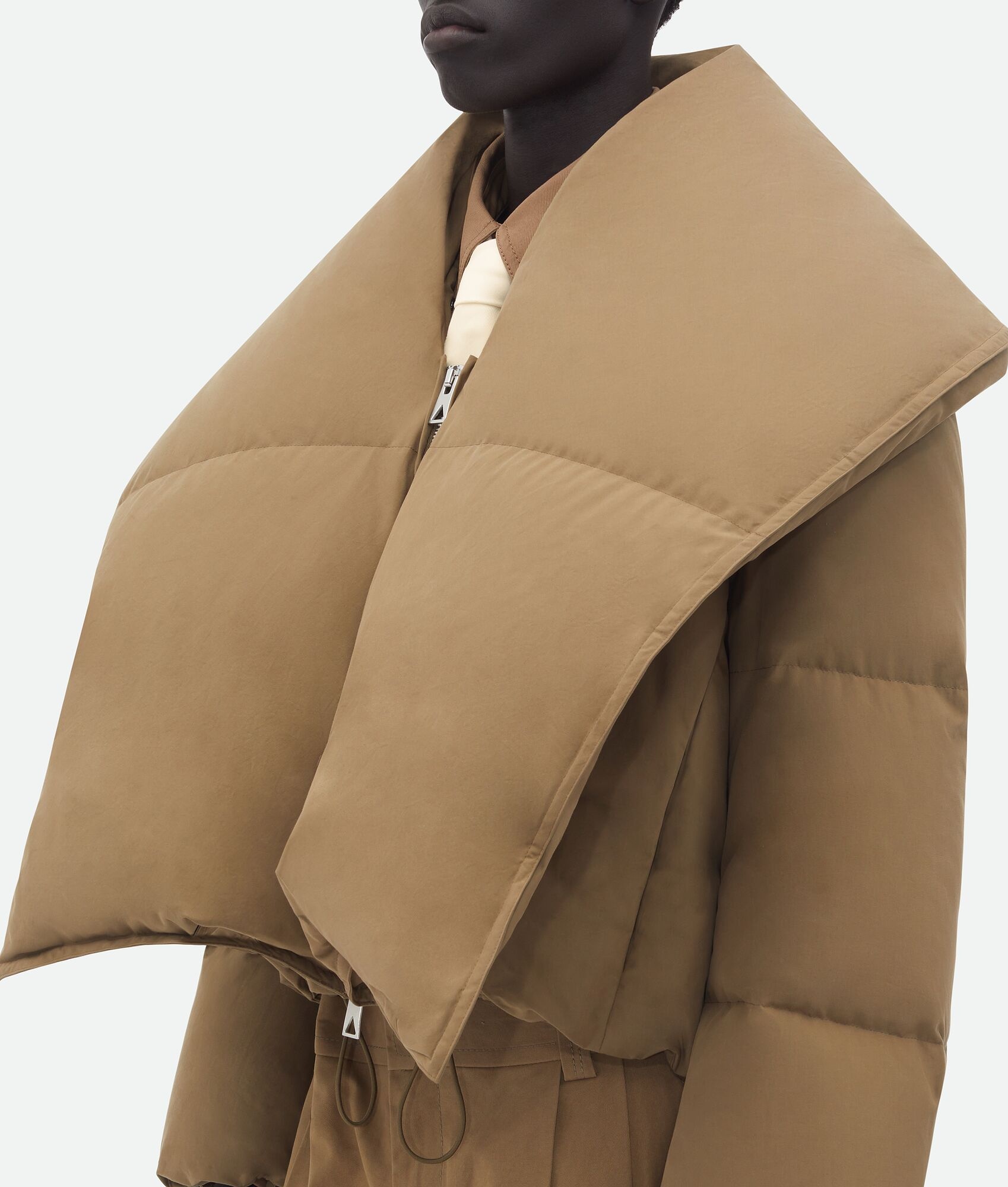 Frosted Poplin Puffer Jacket - 5