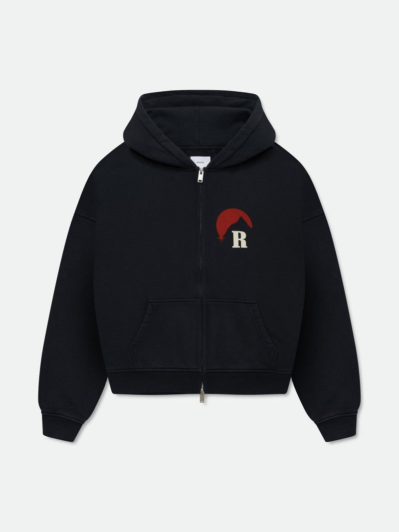 RHUDE MOONLIGHT ZIP-UP HOODIE 1