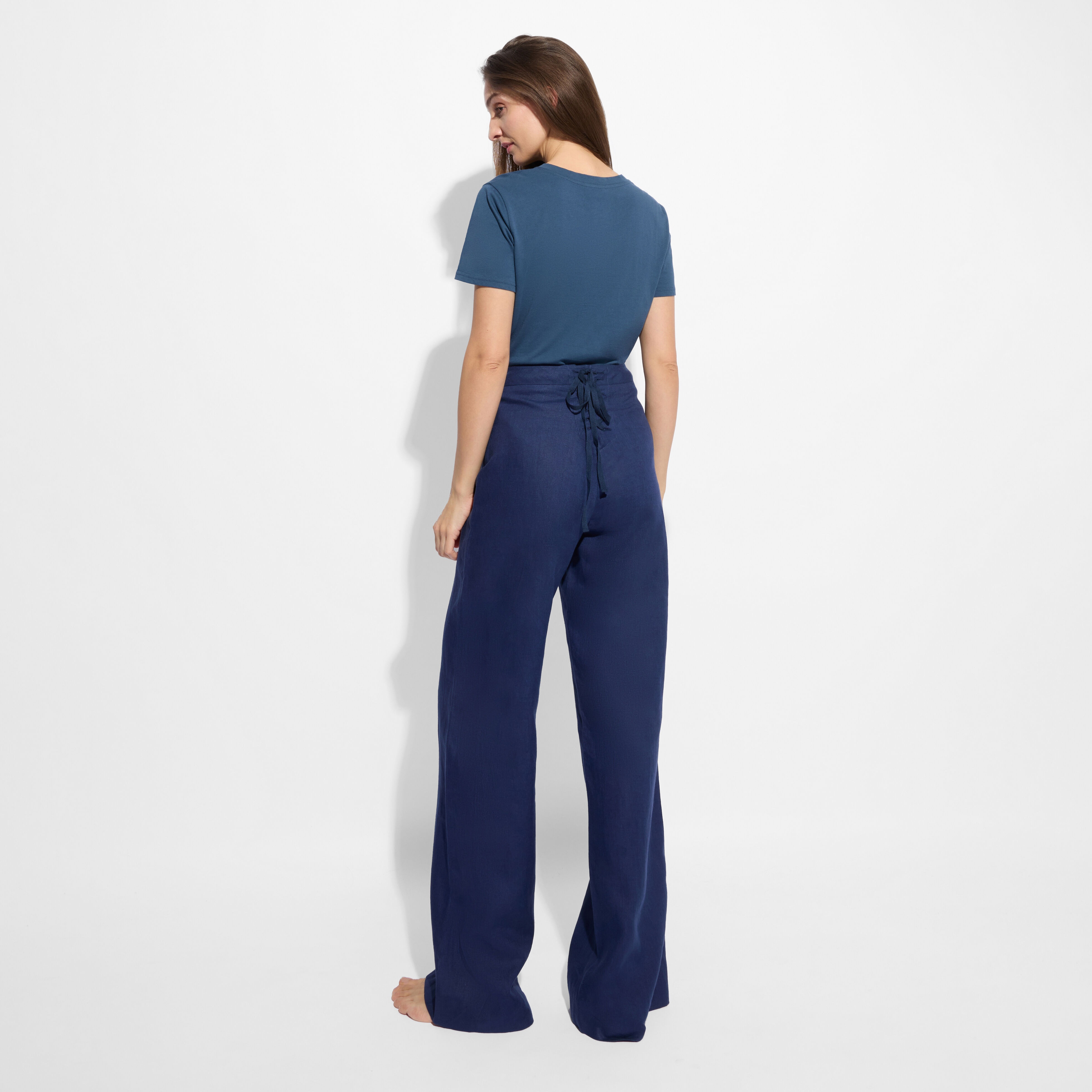 Women Organic Cotton T-Shirt - Vilebrequin x Ines de la Fressange - 4
