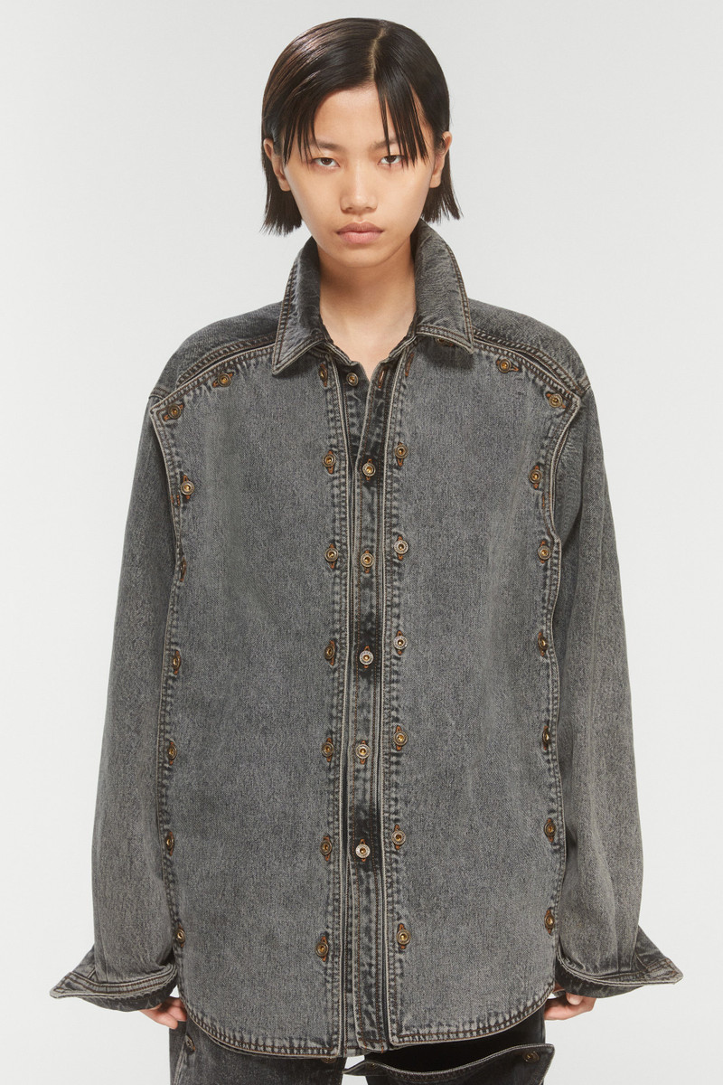 EVERGREEN SNAP OFF DENIM SHIRT 5