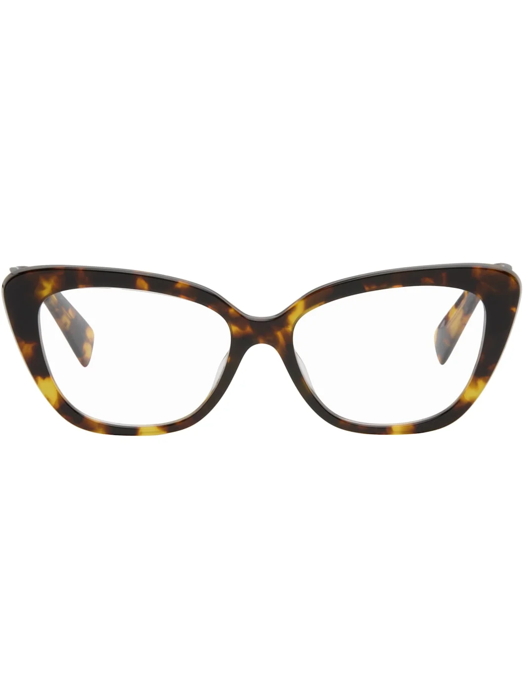 Brown Cat Eye Acetate Sunglasses - 1