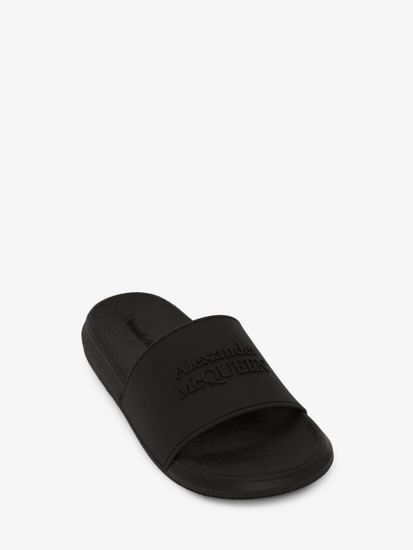 Pool Slide in Black - 2