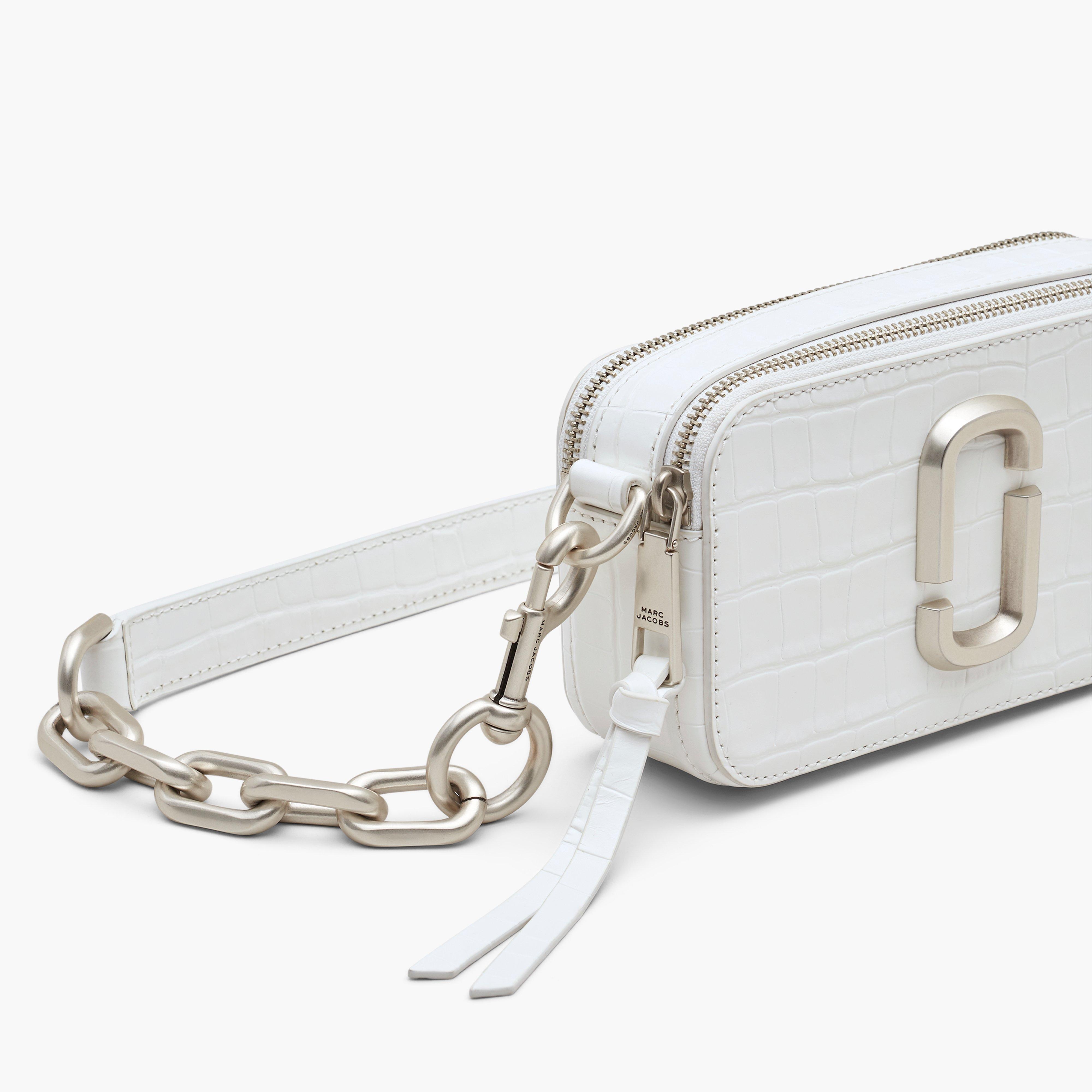 Marc Jacobs - The Croc Embossed Shoulder Snapshot Bag