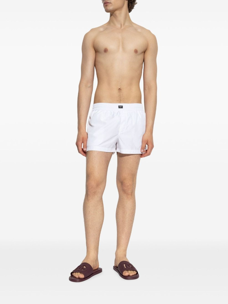 Dolce & Gabbana logo-plaque swim shorts outlook