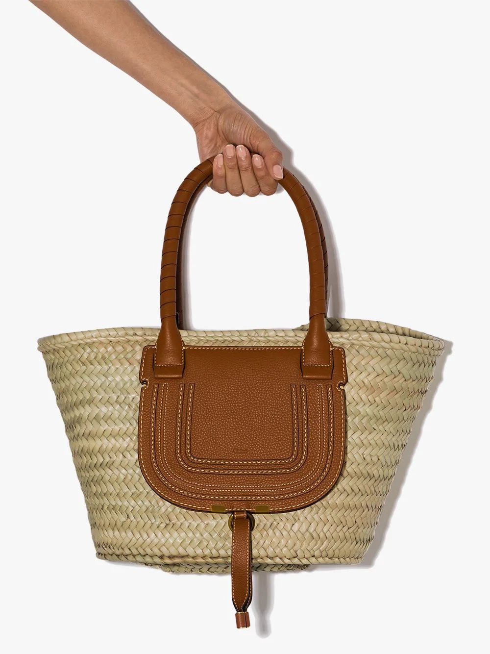 medium Marcie basket bag - 3