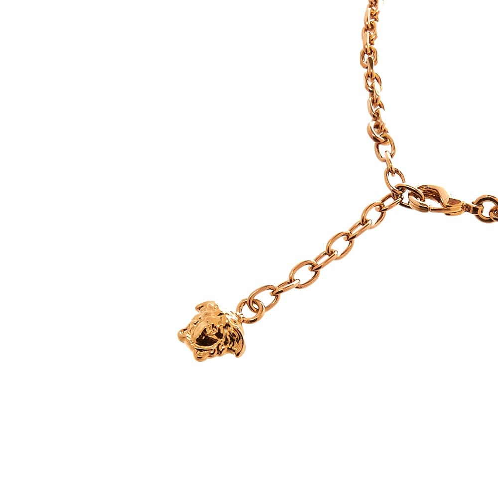 Versace Logo Pendant Necklace - 3