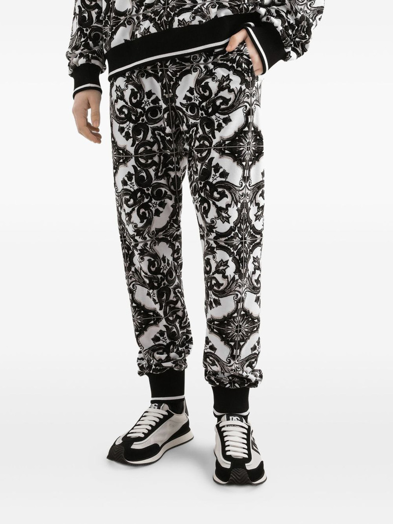 Majolica-print track pants 5