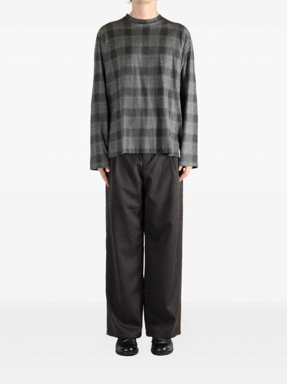 check long-sleeve T-shirt - 2
