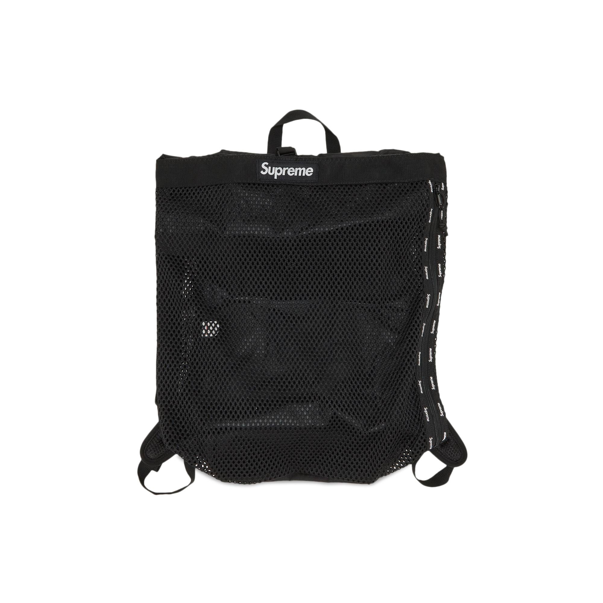 Supreme Mesh Backpack 'Black' - 1
