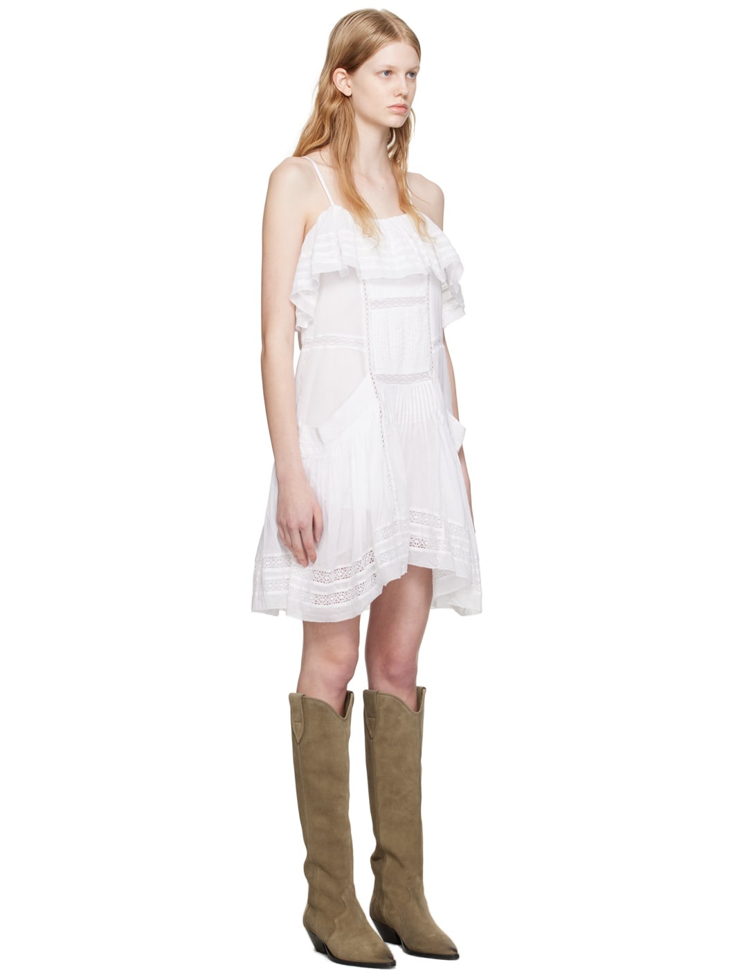 White Moly Minidress - 2