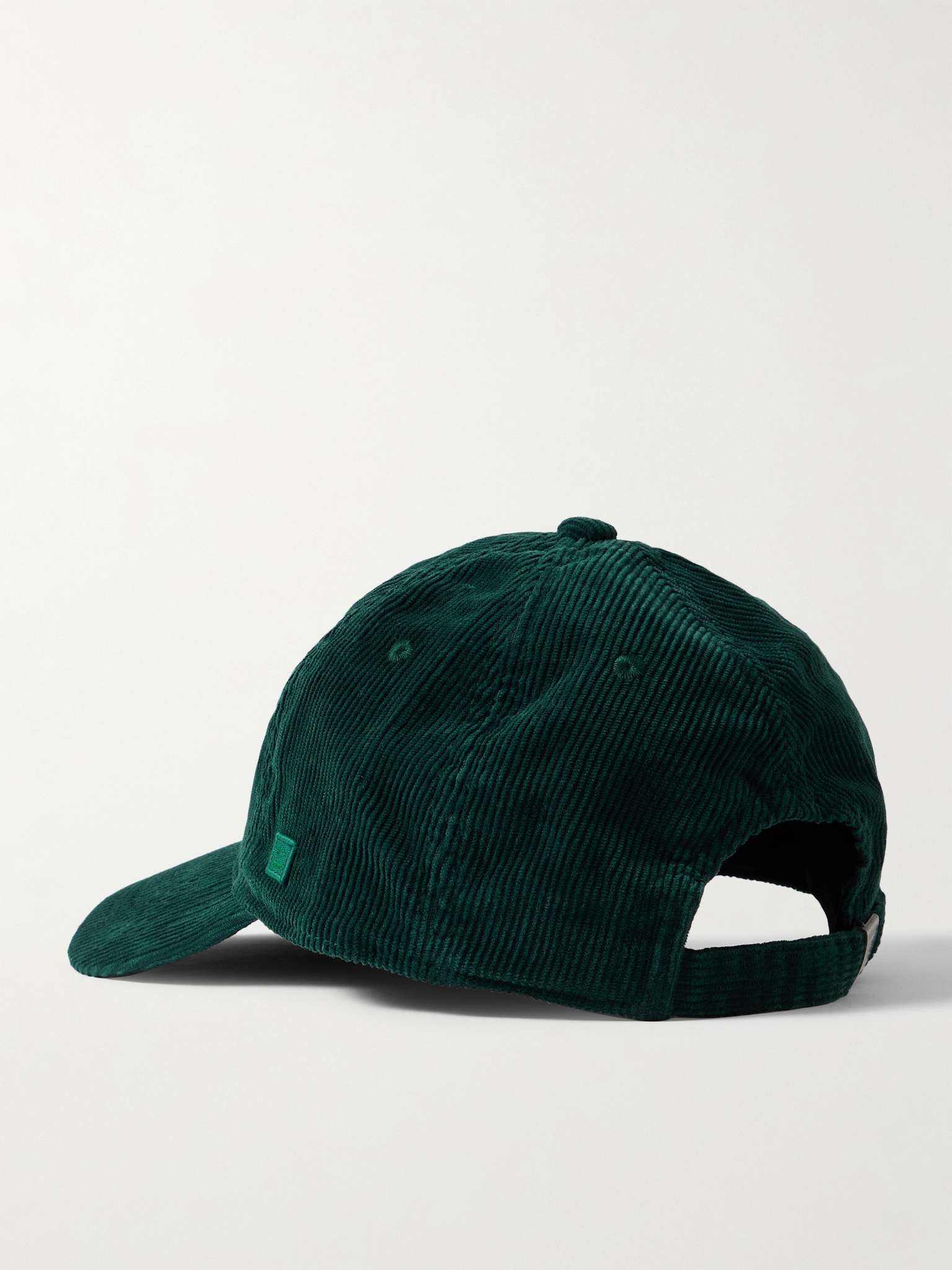 Cunov Logo-Appliquéd Cotton-Corduroy Baseball Cap - 3