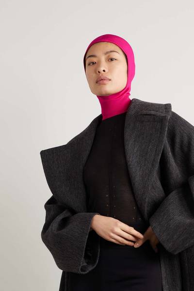 Alaïa Stretch-knit hood outlook