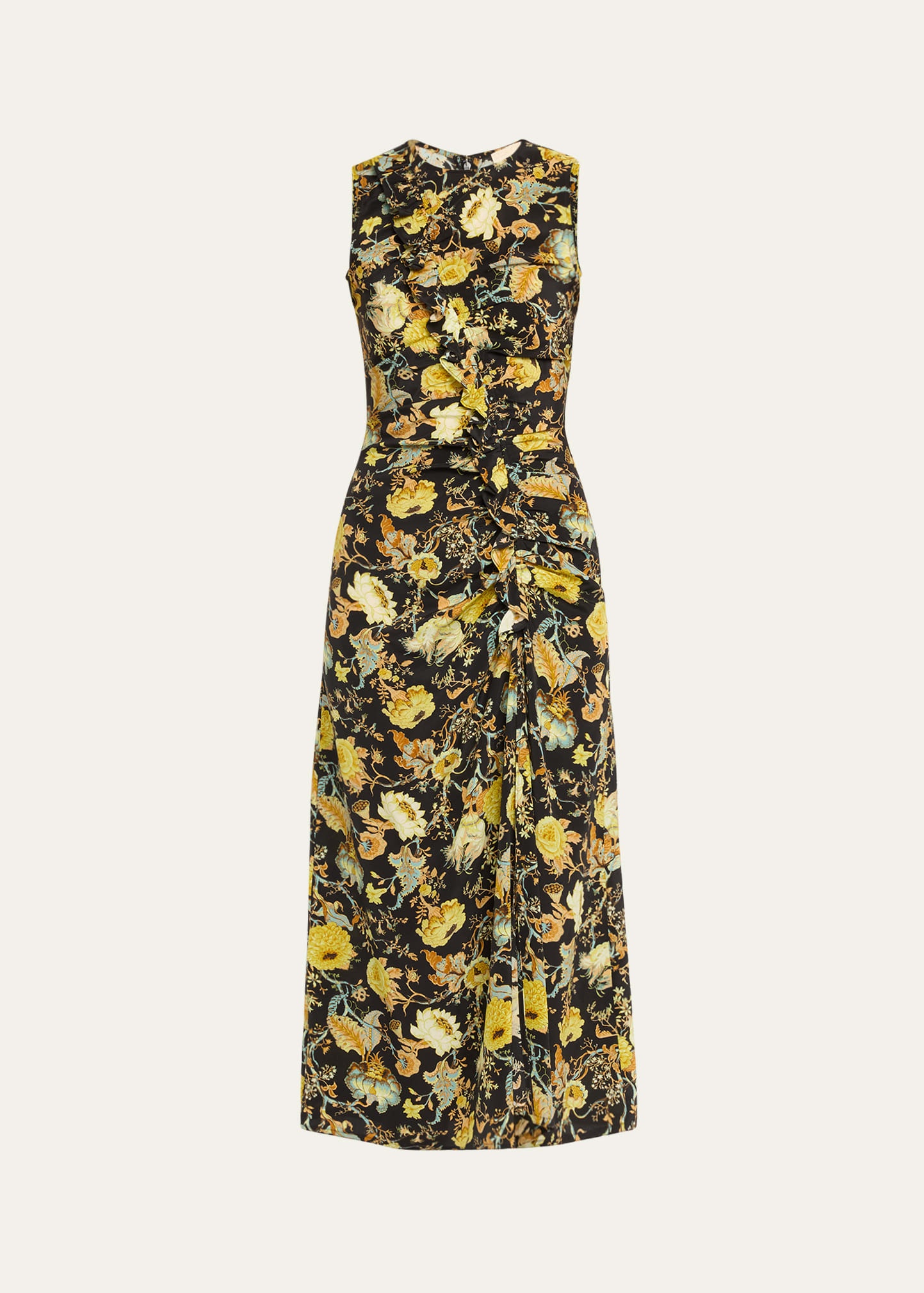 Lorna Floral Midi Dress - 1