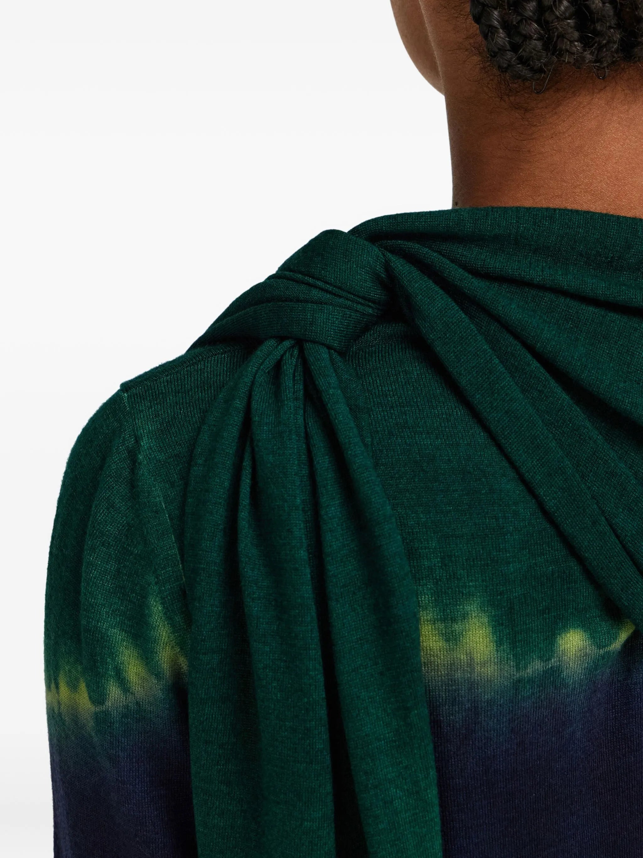 tie-dye print pullover - 6