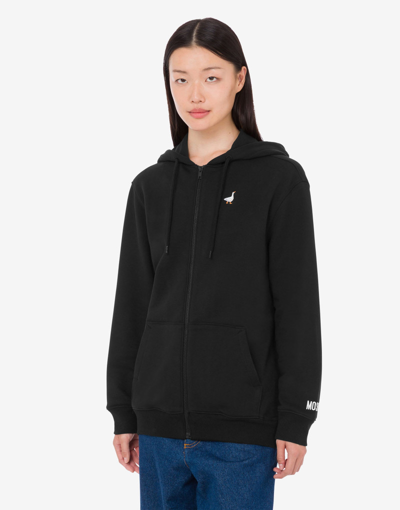 Moschino GOOSE ORGANIC COTTON SWEATSHIRT outlook