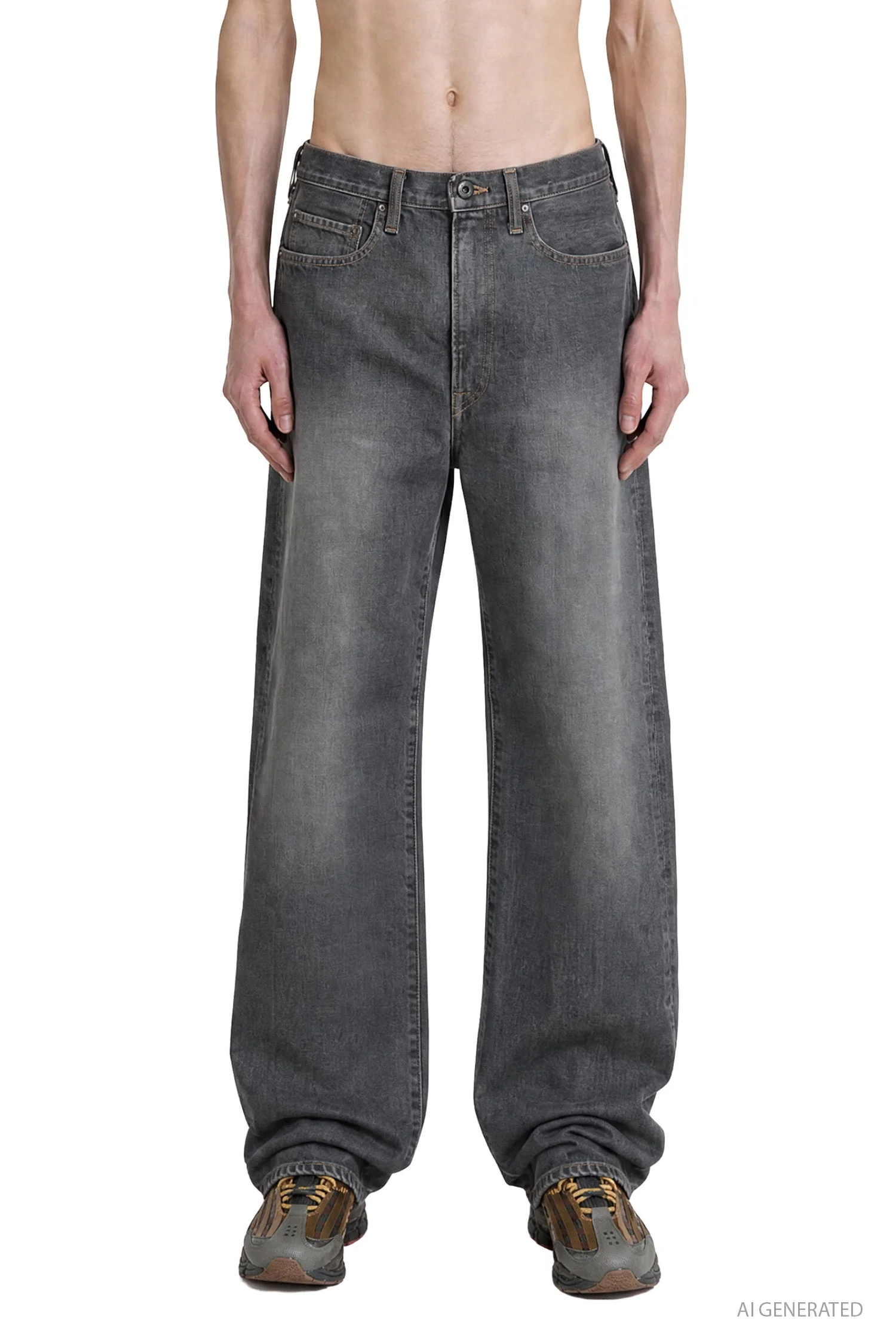 14oz 5p Monkey Th Jeans - 1