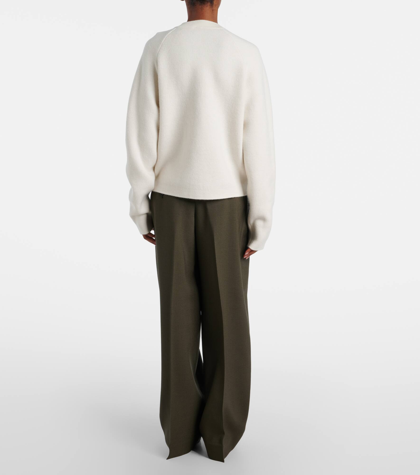 Wool and cashmere-blend cardigan - 3
