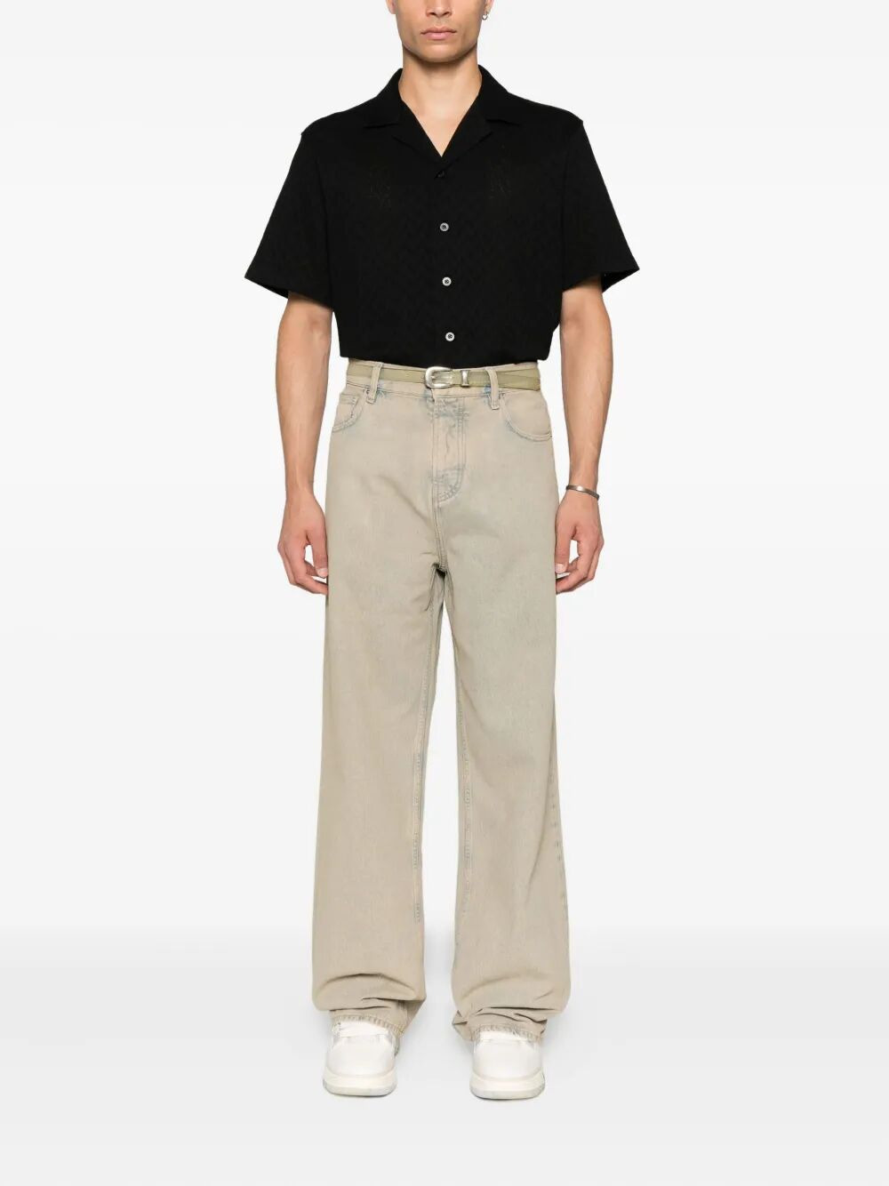 Amiri Men "Washed Baggy" Jeans - 2