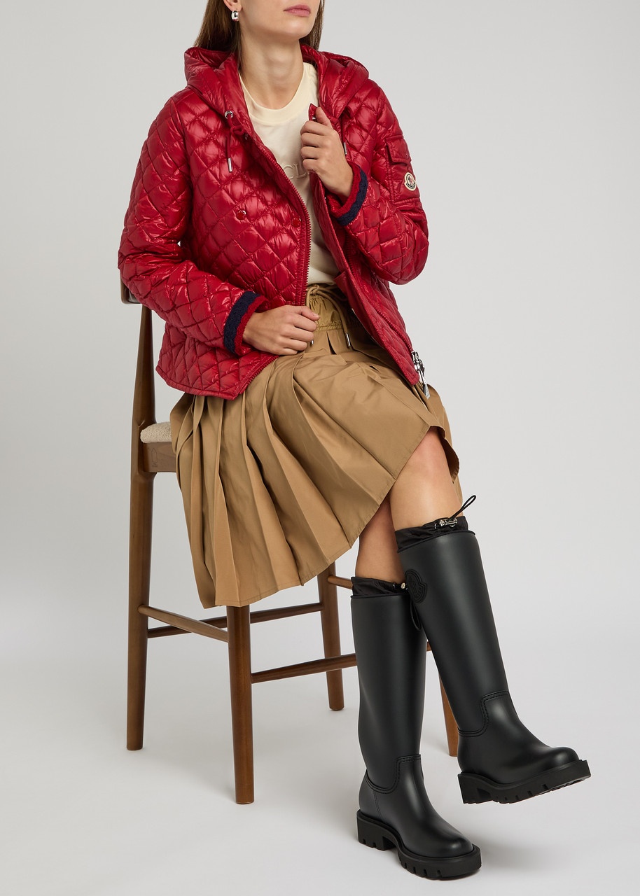 Moncler Kickstream Rubber Wellington Boots - 5