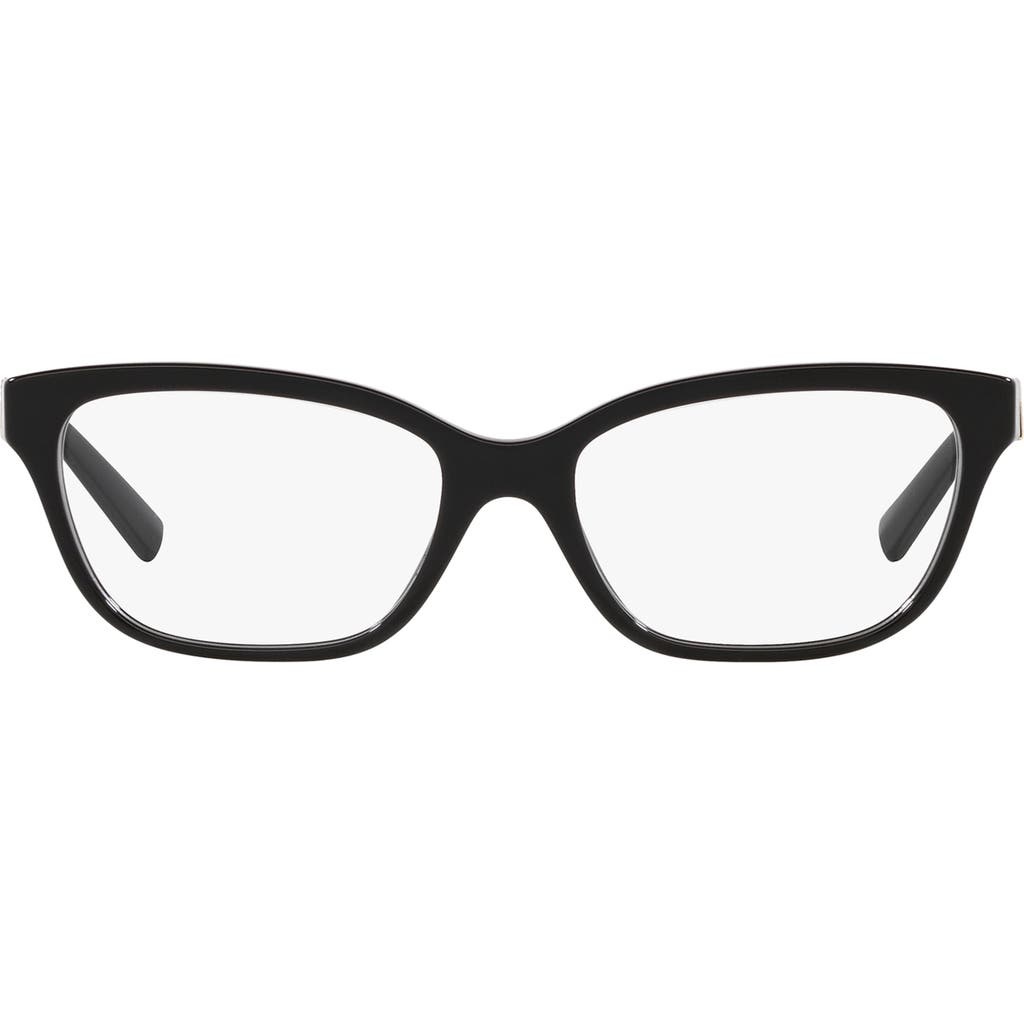 Tiffany & Co. 54mm Pillow Optical Glasses in Black at Nordstrom - 1