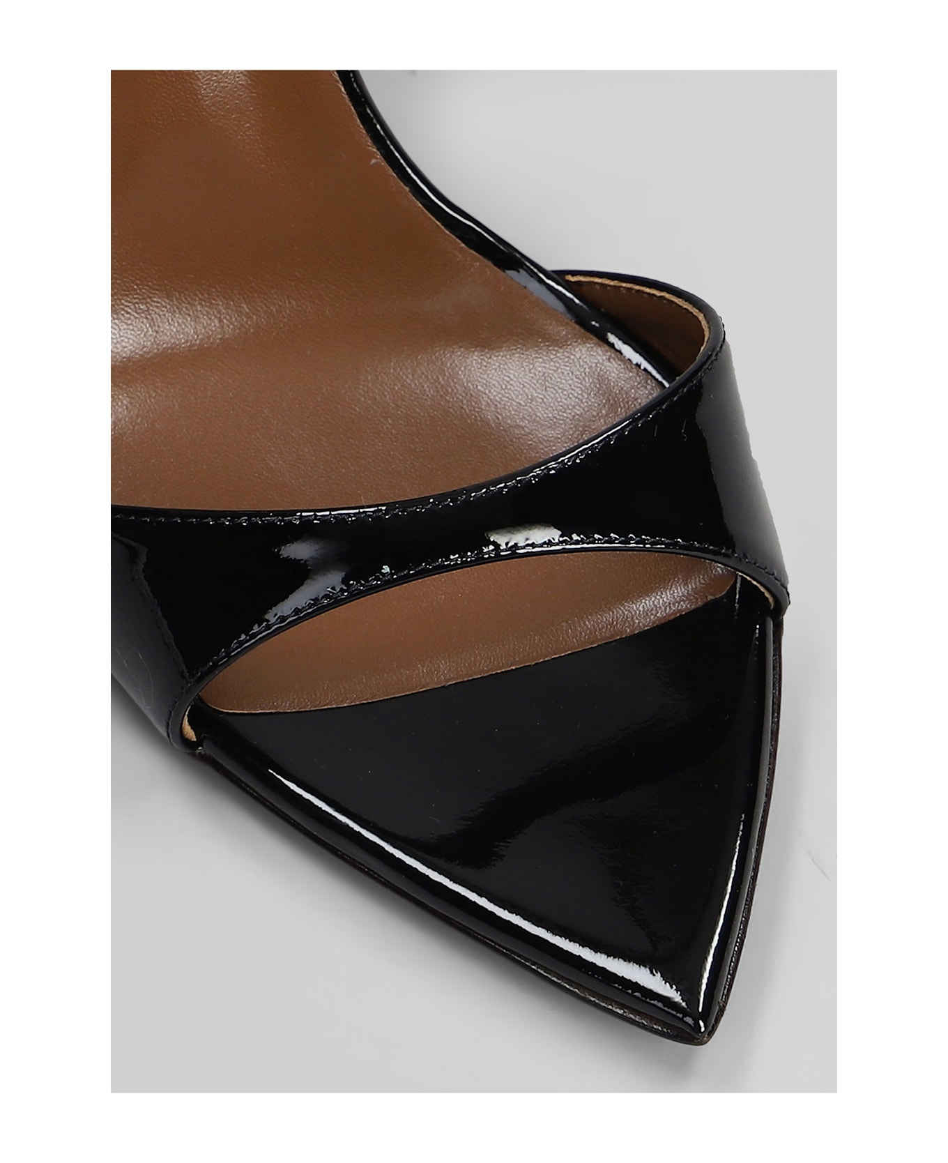 Intriigo Strap 105 Sandals In Black Leather - 5