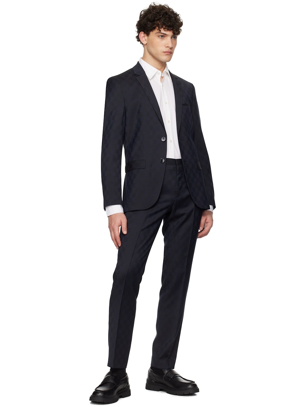 Navy Extra Slim Fit Suit - 5