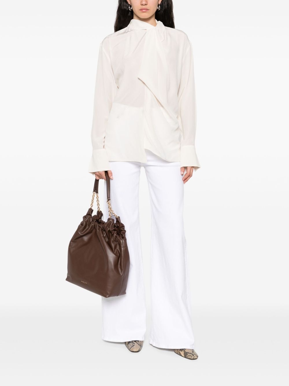 silk blouse - 2