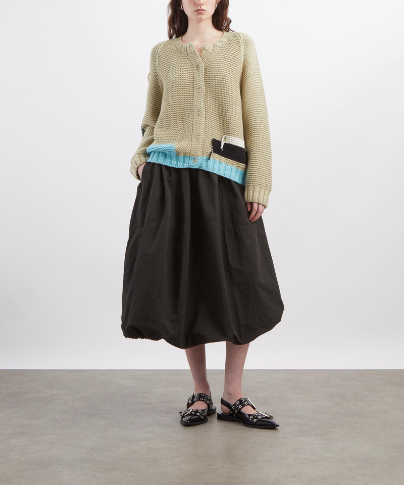 Atomic Beige Cotton Cardigan 2