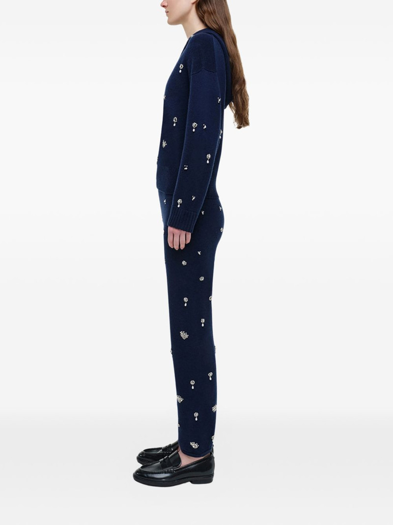 Kandace crystal-embellished trousers 4