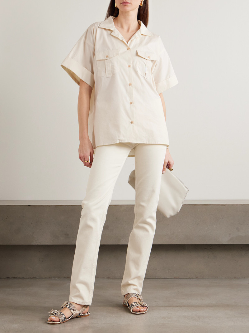 JAMIE HALLER The Safari Cotton Shirt outlook