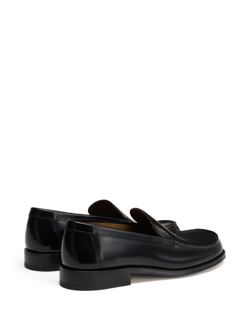 square-toe loafers - 3