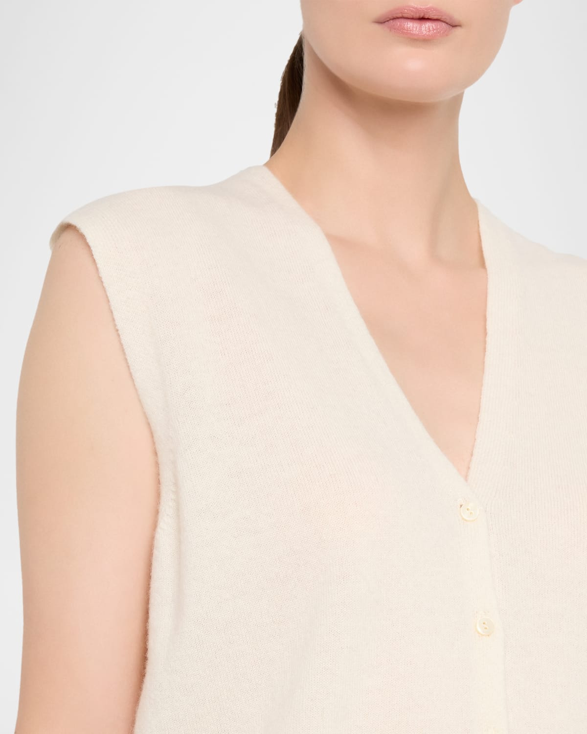 Rozzi Cashmere Vest - 5