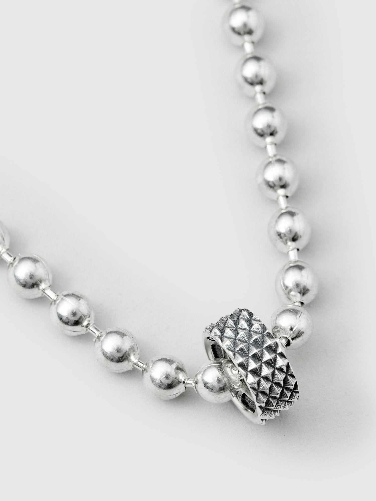 Goosebumps Rondel in Sterling Silver - 5
