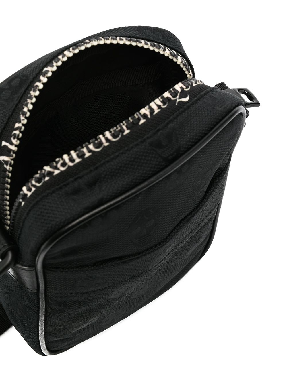 skull print messenger bag - 5