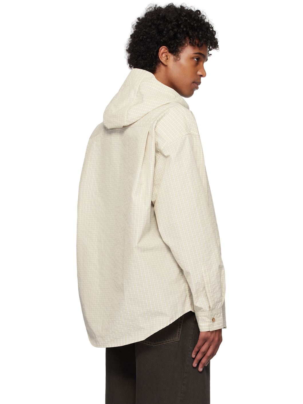 Off-White Check Hoodie Shirt - 3