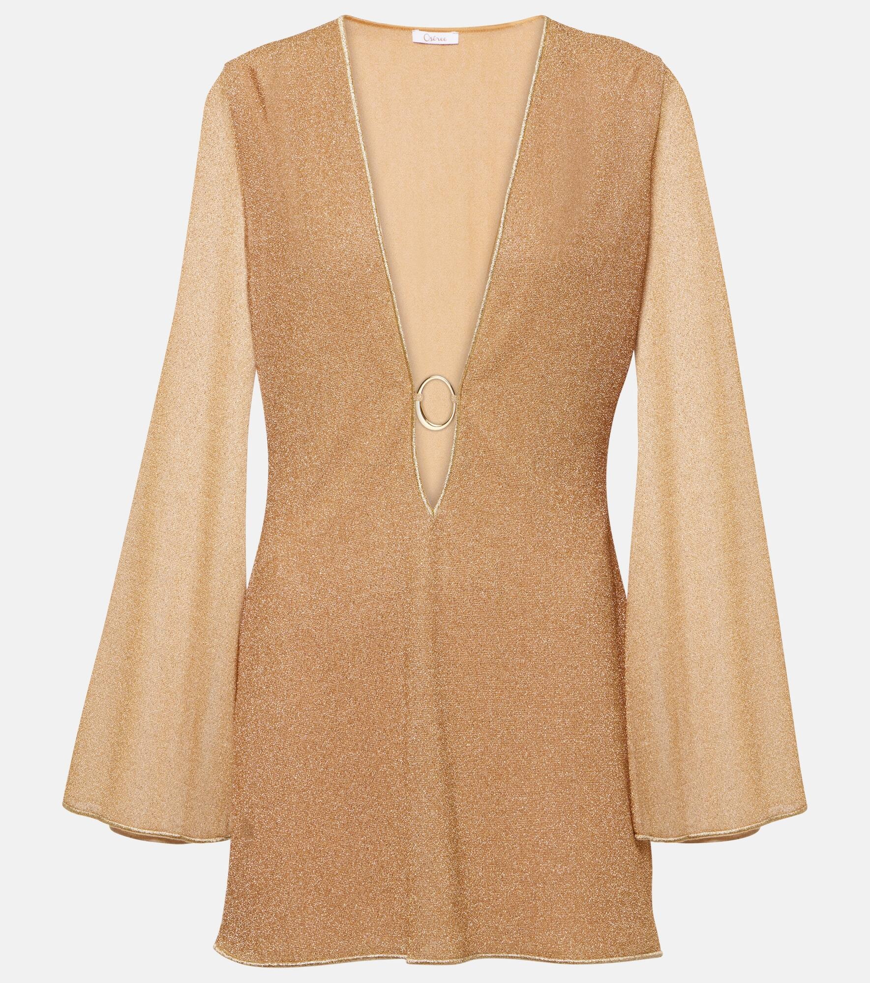 Lumière metallic minidress - 1