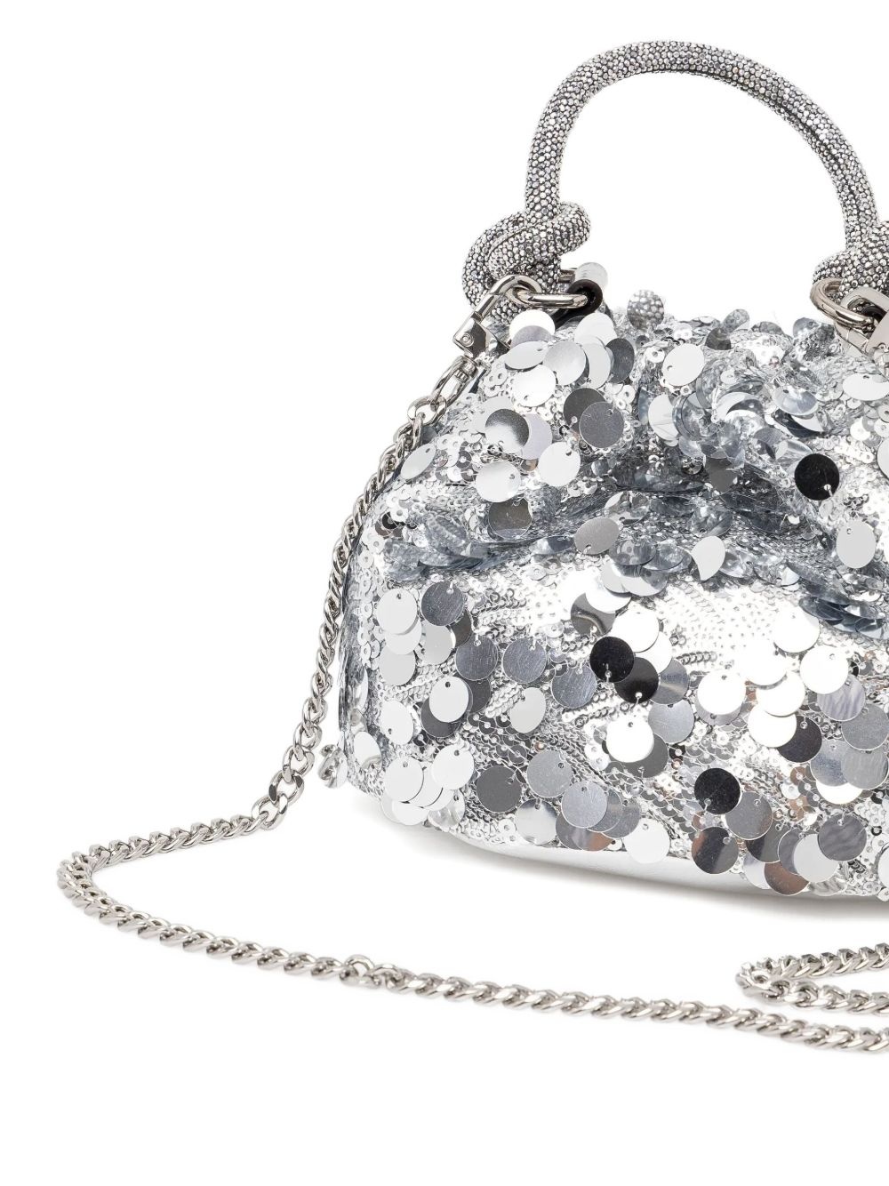 sequin-embellished mini bag - 3